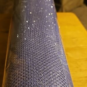 Sparkling Purple Mesh Roll 21" Long Ex Large Roll